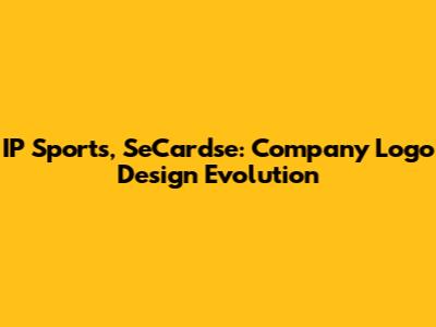 IP Sports, SeCardse: Company Logo Design Evolution