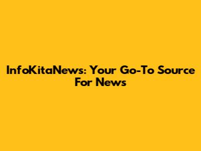 InfoKitaNews: Your Go-To Source For News
